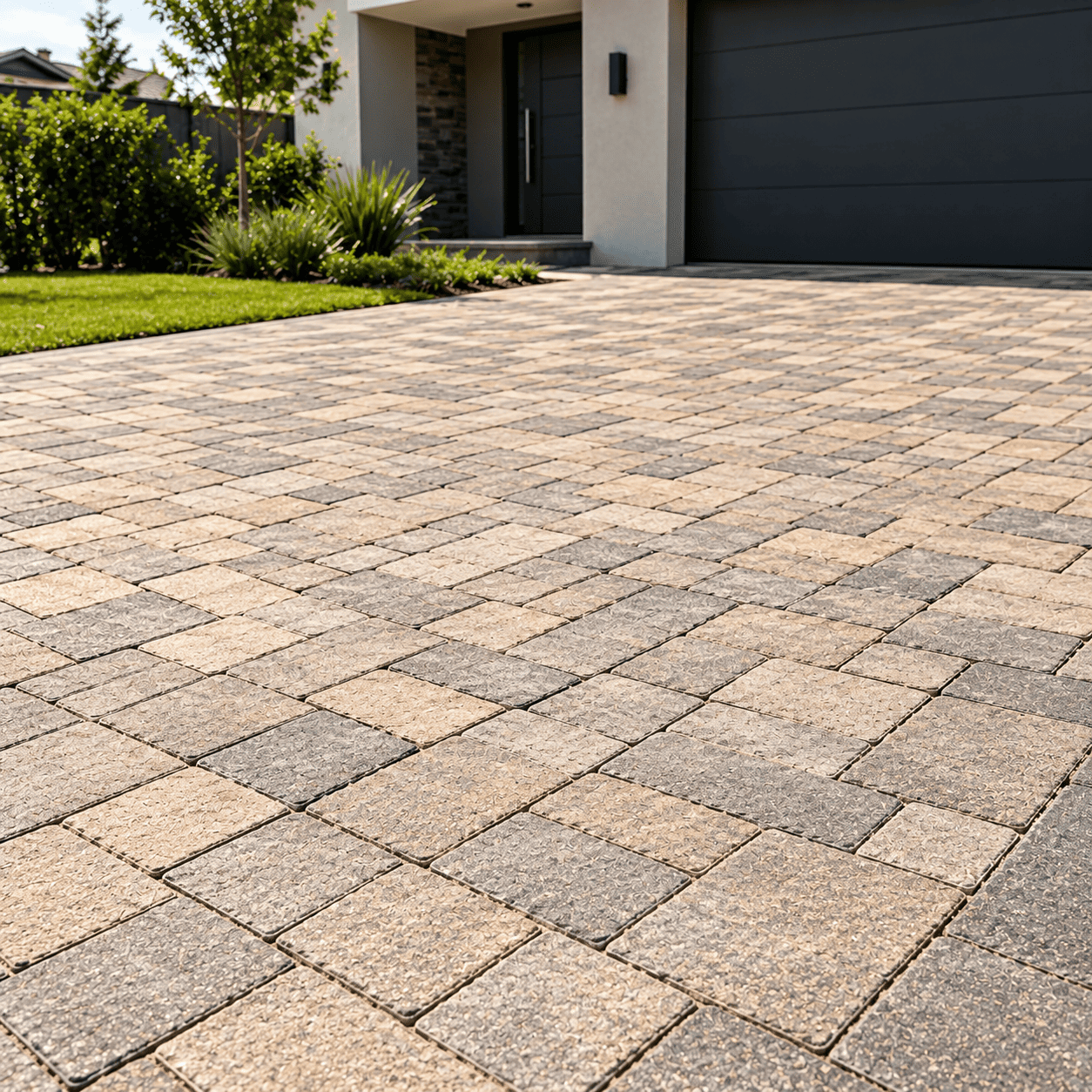 Paver Driveway Installation